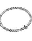 Fope Jewellery - Bracelet FOPE Solo 18k White Gold Flex'it Bracelet with White Diamond