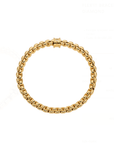 Fope Jewellery - Bracelet FOPE Yellow Gold Eka Flex'it Bracelet with a Diamond