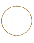 Fope Jewellery - Necklace FOPE Yellow Gold Prima Necklace with Diamonds