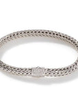 John Hardy Sterling Silver Iconic 5mm Bracelet with Diamonds