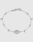 Gucci Jewellery - Bracelet Gucci 18K White Gold Interlocking G Diamond Bracelet