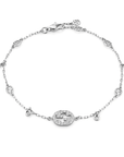 Gucci Jewellery - Bracelet Gucci 18K White Gold Interlocking G Diamond Bracelet