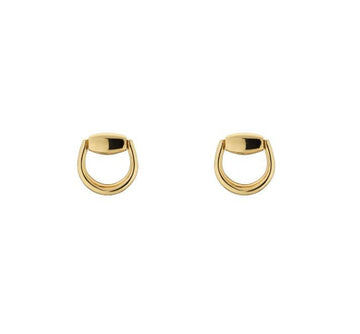 Gucci Jewellery - Earrings - Stud Gucci 18K Yellow Gold Horsebit Stud Earrings