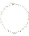 Gucci Jewellery - Necklace Gucci 18K Yellow Gold Interlock G Diamond Necklace