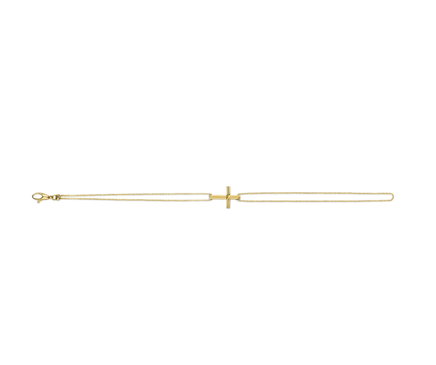 Gucci Jewellery - Bracelet Gucci 18K Yellow Gold Link To Love Cross Bracelet