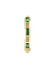 Gucci Jewellery - Band - Coloured Stone Gucci 18K Yellow Gold Link to Love Green Tourmaline Band Size 6