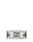 Gucci Jewellery - Rings Gucci Silver GG and Bee 9mm Band Size 7.5