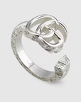 Gucci Jewellery - Rings Gucci Silver GG Marmont Key Style Ring Size 7