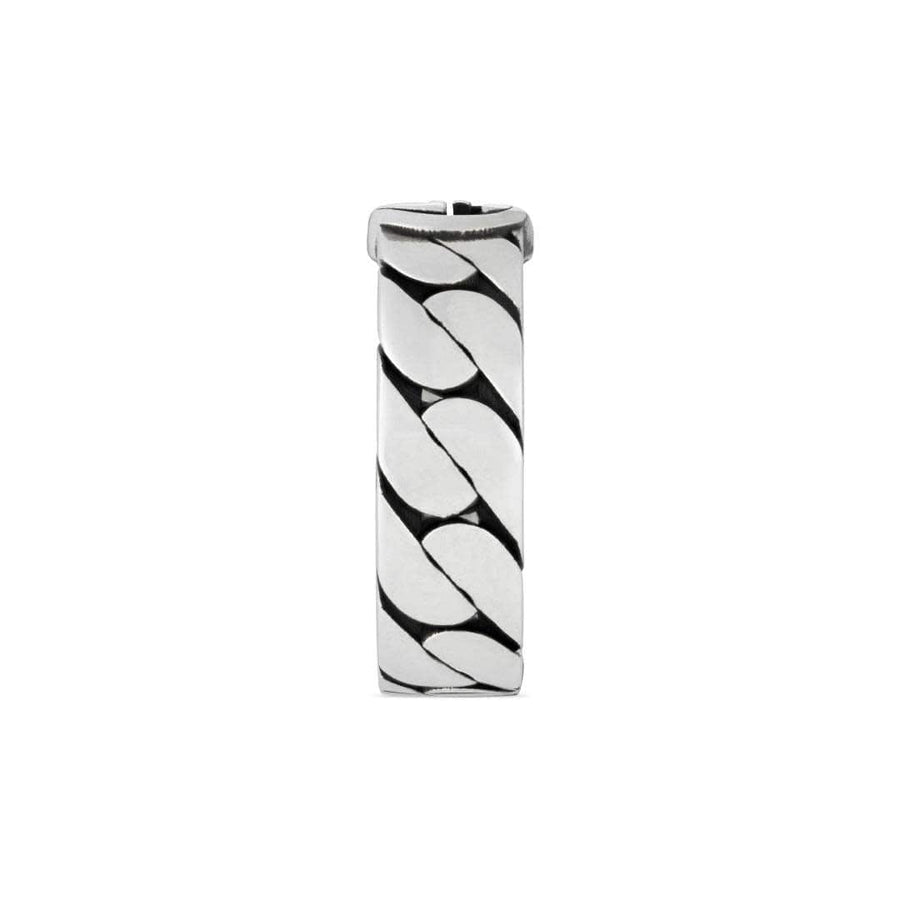 Gucci Jewellery - Rings Gucci Silver Interlocking G 6mm 'Gourmette' Ring Size 7