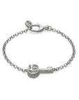 Gucci Jewellery - Bracelet Gucci Silver Marmont GG Key Bracelet 6.5"