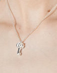 Gucci Jewellery - Necklace Gucci Silver Marmont GG Key Necklace 16"