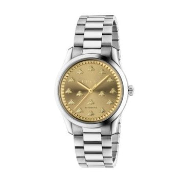 Gucci Watch GUCCI Steel G-Timeless Sunbrush Bee Dail 38mm Automatic Watch