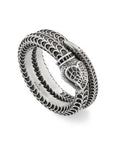 Gucci Jewellery - Rings Gucci Sterling Silver Oxidized Garden Snake Ring Size 6.5