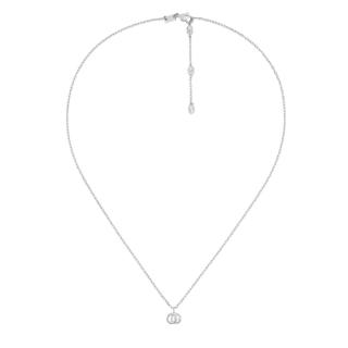 Gucci Jewellery - Necklace Gucci White Gold Running G Necklace