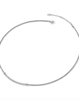 John Hardy Jewellery - Necklace John Hardy 1.8mm Essential Pave Silver and Diamonds Necklace