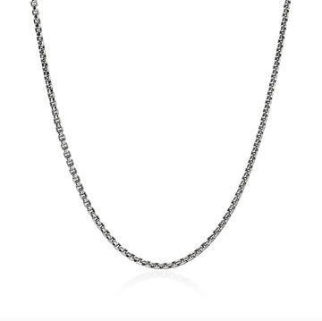 John Hardy Jewellery - Necklace John Hardy 2.7mm Silver Box Chain Necklace
