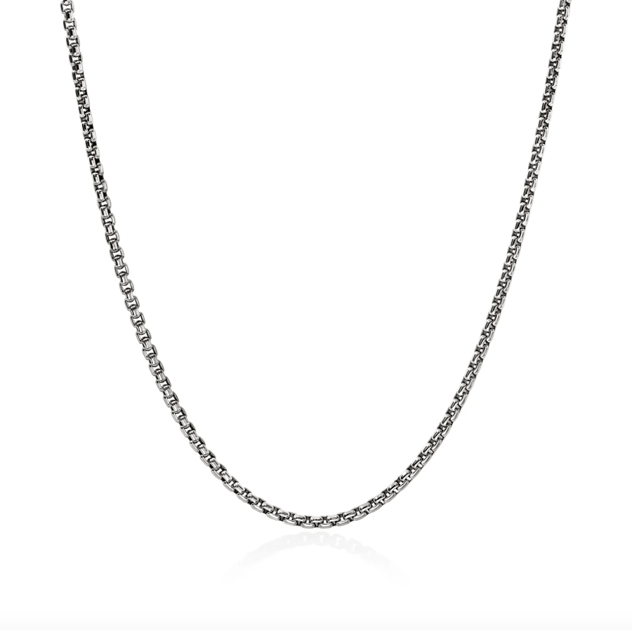 John Hardy Jewellery - Necklace John Hardy 2.7mm Silver Box Chain Necklace