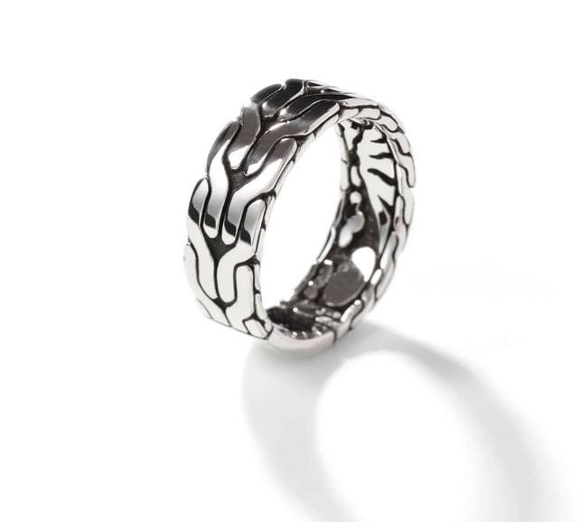 John Hardy Jewellery - Rings John Hardy Carved Chain Band