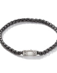 John Hardy Jewellery - Bracelet John Hardy Dark Silver 4MM Box Chain Bracelet