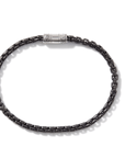 John Hardy Jewellery - Bracelet John Hardy Dark Silver 4MM Box Chain Bracelet