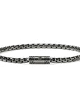 John Hardy Jewellery - Bracelet John Hardy Dark Silver Round Box Chain Bracelet