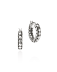 John Hardy Jewellery - Earrings - Hoop John Hardy Dot Hoop Sterling Silver 15MM Earrings