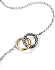 John Hardy Jewellery - Necklace John Hardy Essential Linked Necklace 14k Gold and Sterling Silver 2MM