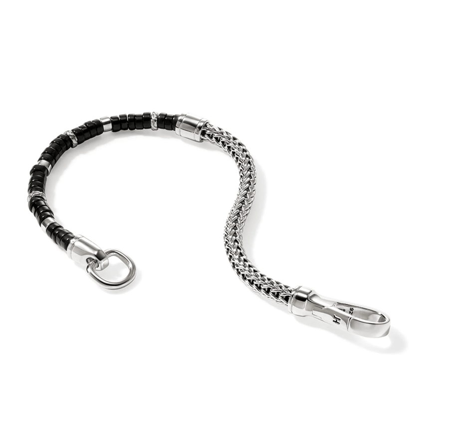 John Hardy Jewellery - Bracelet John Hardy Heishi Silver Chain Bracelet