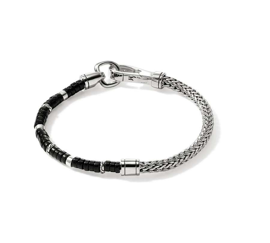 John Hardy Jewellery - Bracelet John Hardy Heishi Silver Chain Bracelet