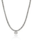 John Hardy Jewellery - Necklace John Hardy JH Lovestruck™ Heishi Pendant Necklace in Sterling Silver Diamond 2.0TCW