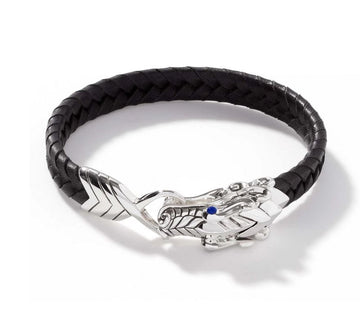 John Hardy Jewellery - Bracelet John Hardy Legends Naga Leather Bracelet