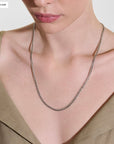 John Hardy Jewellery - Necklace John Hardy Silver 22 Inch 3.9mm Curb Chain