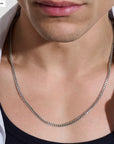 John Hardy Jewellery - Necklace John Hardy Silver 22 Inch 3.9mm Curb Chain