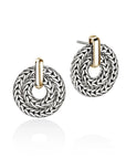 John Hardy Jewellery - Earrings - Drop John Hardy Silver and 14K Yellow Gold Icon Link Earrings