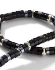John Hardy Jewellery - Bracelet John Hardy Silver Black Onyx Heshi Beaded Bracelet