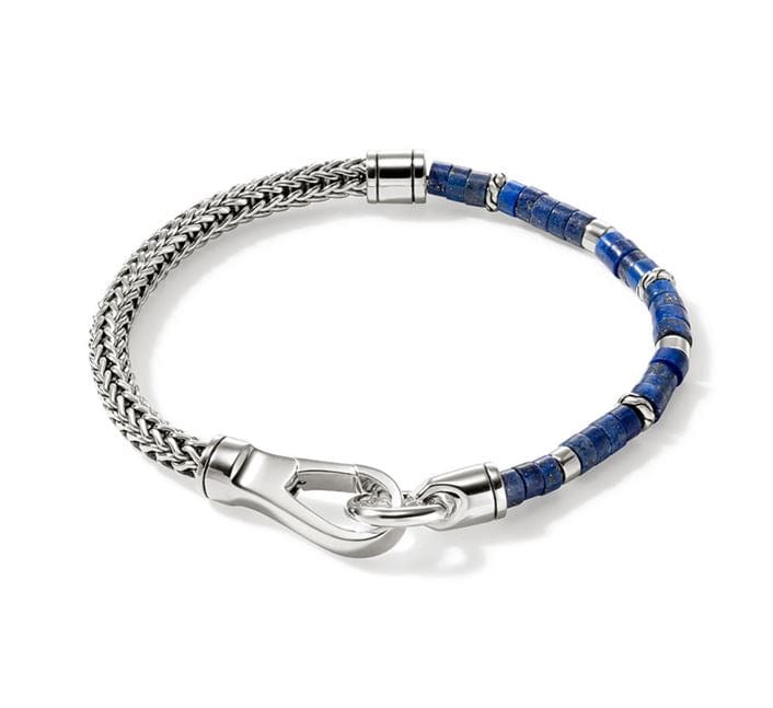 John Hardy Jewellery - Bracelet John Hardy Silver Heishi Lapis Bracelet