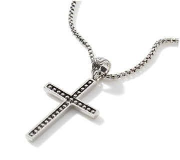 John Hardy Jewellery - Necklace John Hardy Silver Jawan Cross Pendant Necklace