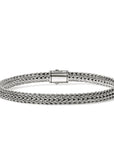 John Hardy Jewellery - Bracelet John Hardy Silver Pave Black Sapphire Clasp 5mm Icon Bracelet