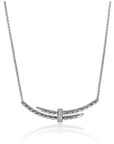 John Hardy Jewellery - Necklace John Hardy Spear Station Necklace Sterling Silver with Diamonds