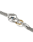 John Hardy Jewellery - Bracelet John Hardy Sterling and 14K Yellow Gold Sapphire Naga Bracelet
