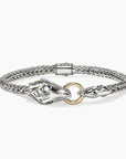 John Hardy Jewellery - Bracelet John Hardy Sterling and 14K Yellow Gold Sapphire Naga Bracelet