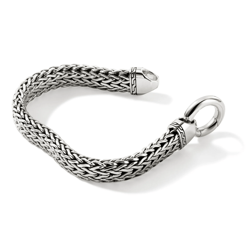 John Hardy Jewellery - Bracelet John Hardy Sterling Silver 11mm Flat Chain Bracelet
