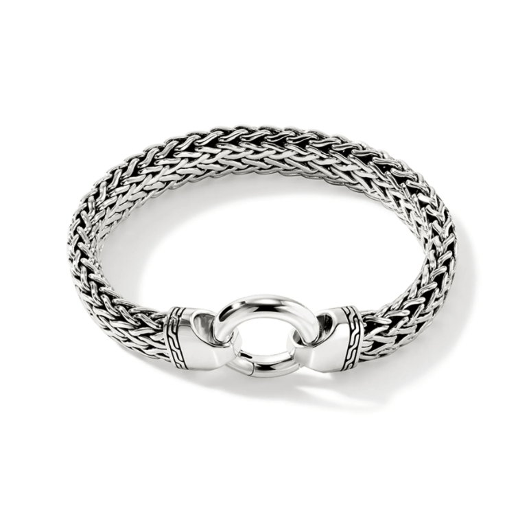 John Hardy Jewellery - Bracelet John Hardy Sterling Silver 11mm Flat Chain Bracelet