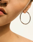 John Hardy Jewellery - Earrings - Hoop John Hardy Sterling Silver 39mm Essentials Flex Hoops