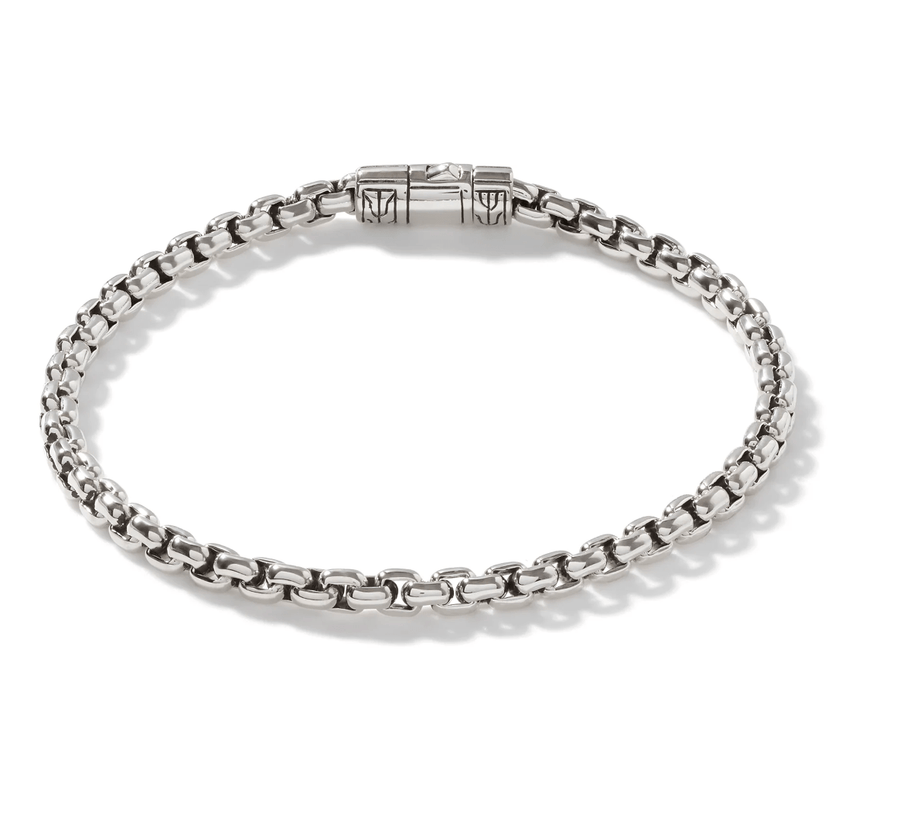 John Hardy Jewellery - Bracelet John Hardy Sterling Silver 4mm Box Chain Bracelet