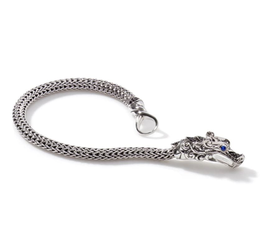 John Hardy Jewellery - Bracelet John Hardy Sterling Silver 5mm Naga Bracelet Size Medium