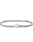 John Hardy Jewellery - Bracelet John Hardy Sterling Silver and 18K Essential 2.5mm Bracelet