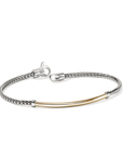 John Hardy Jewellery - Bracelet John Hardy Sterling Silver and 18K Essential 2.5mm Bracelet