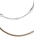 John Hardy Jewellery - Necklace John Hardy Sterling Silver and 18K Essential 2.5mm Necklace