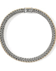 John Hardy Jewellery - Bracelet John Hardy Sterling Silver and Gold Reversible 6.5mm Icon Bracelet